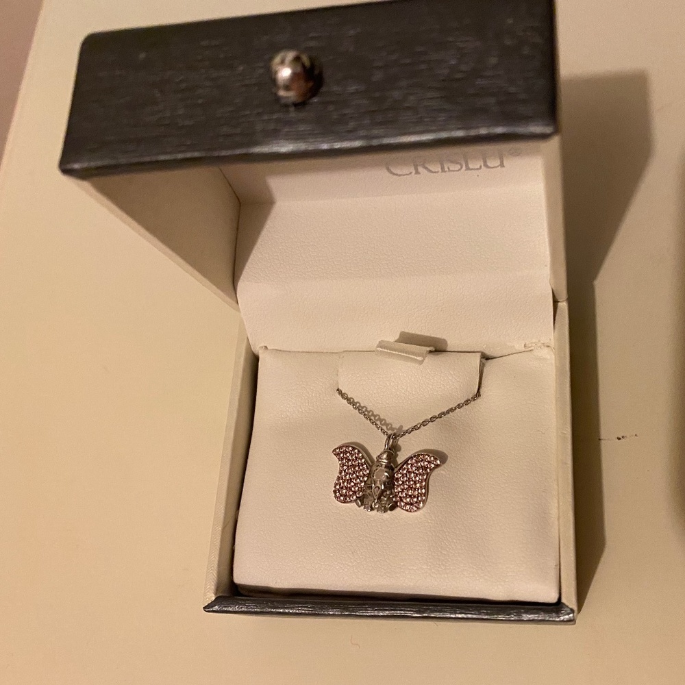 Disney Crislu Dumbo Necklace